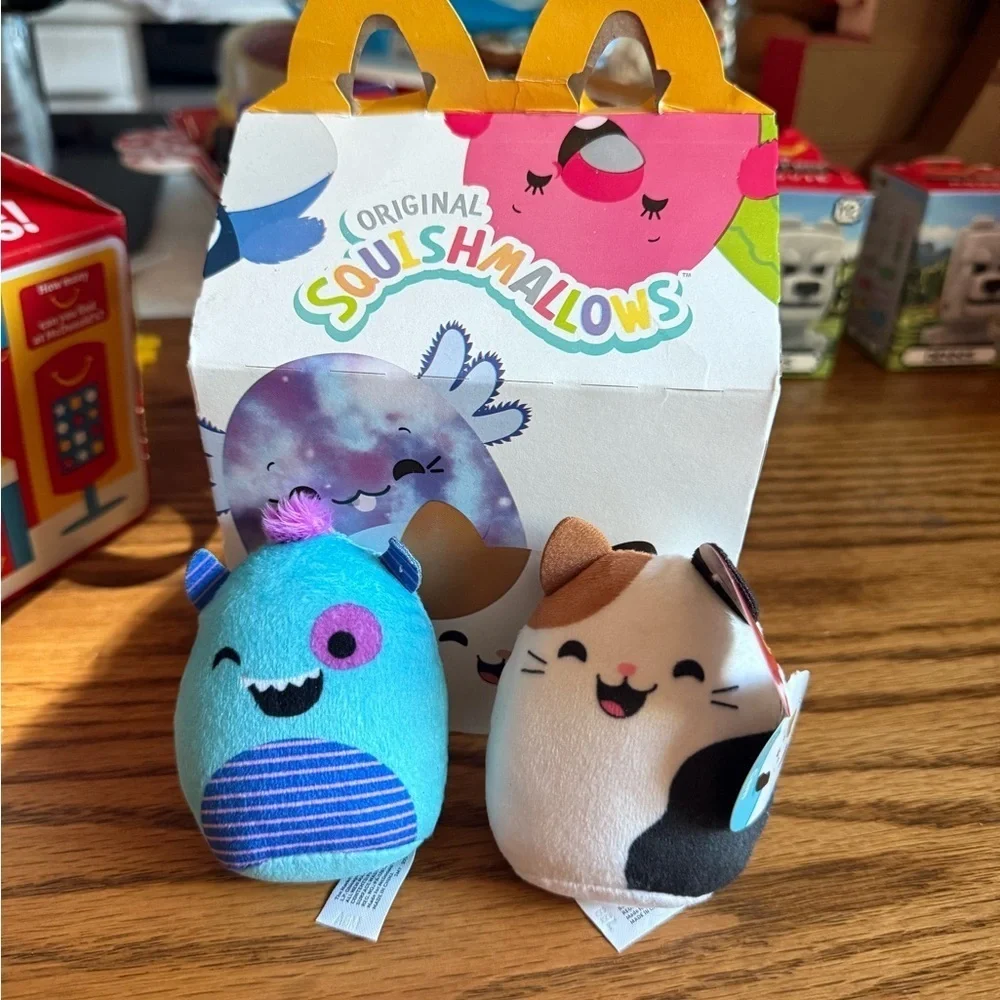 Squish-mallows Rorty & Cam Stuffed Animals Collectible Set
